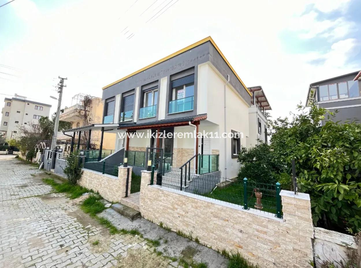 3 1 Villa Mit Neuem Garten Zum Verkauf 350 M Zum Meer In Doğanbey