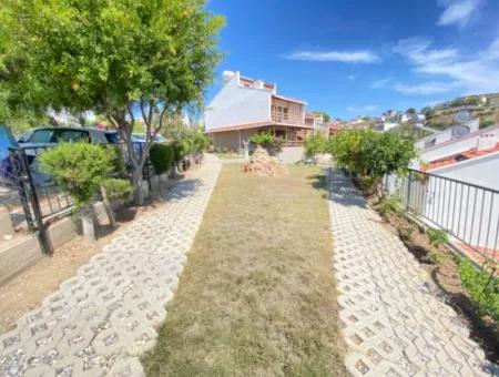 3 1 Villa Zum Verkauf Mit Großem Garten Mit Vollem Meerblick Auf Der Meerseite In Doğanbey