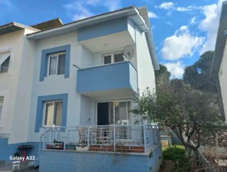 3 1 Villa In Einer Anlage Mit Grossem Garten Und Pool Zu Verkaufen In Seferihisar Doğanbey