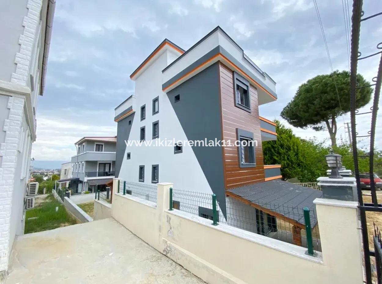 Detached Villa For Sale In Seferihisar Doğanbey Arkonut 4 1 Summer-Winter Villa