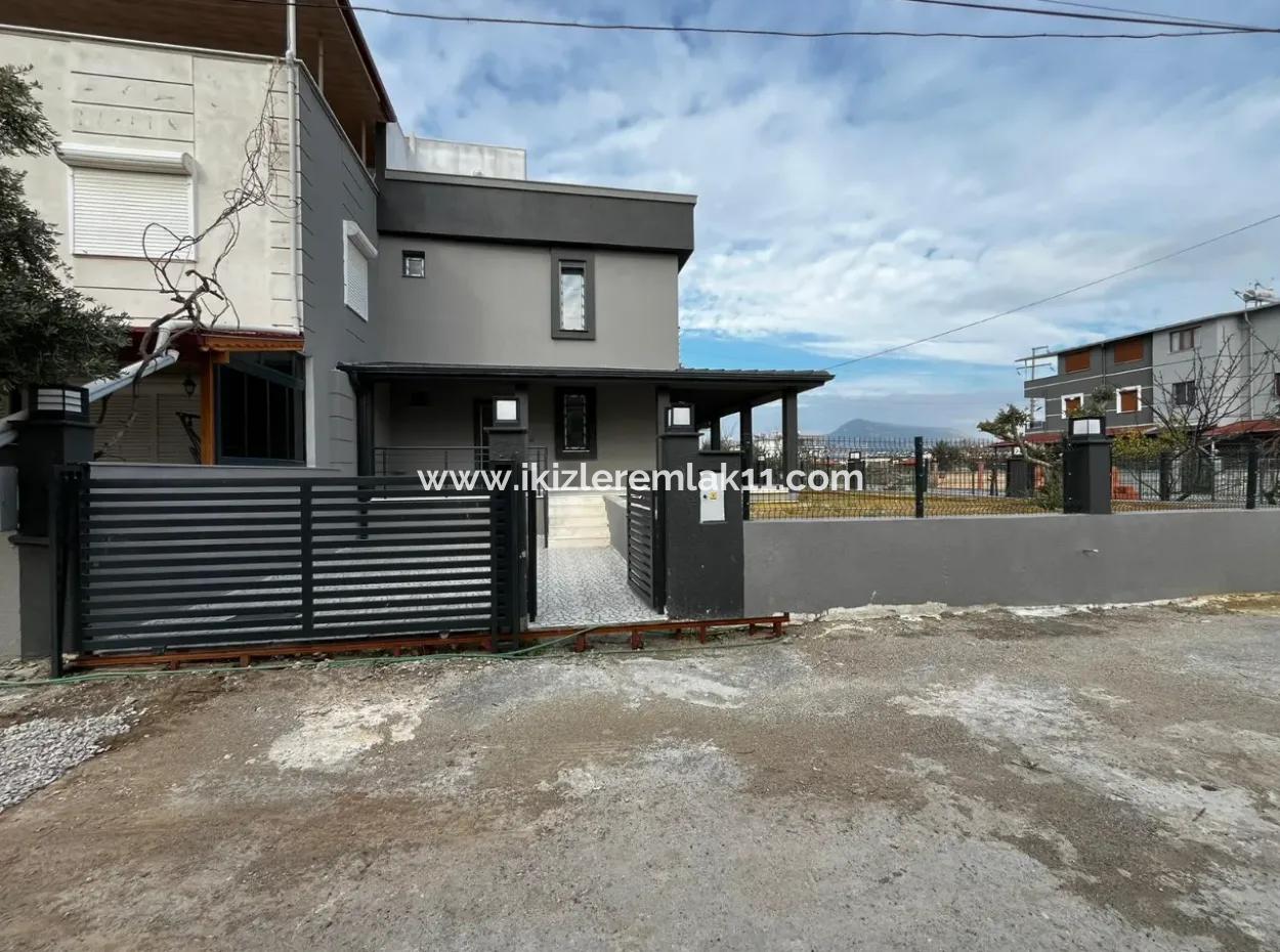 400 M To The Sea In Doğanbey Detached 2 1 Villa With Large Garden For Sale