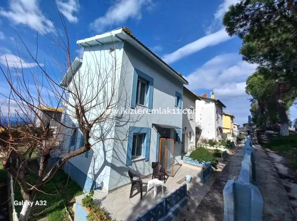 3 1 Villa In A Complex With Large Garden And Pool For Sale In Seferihisar Doğanbey