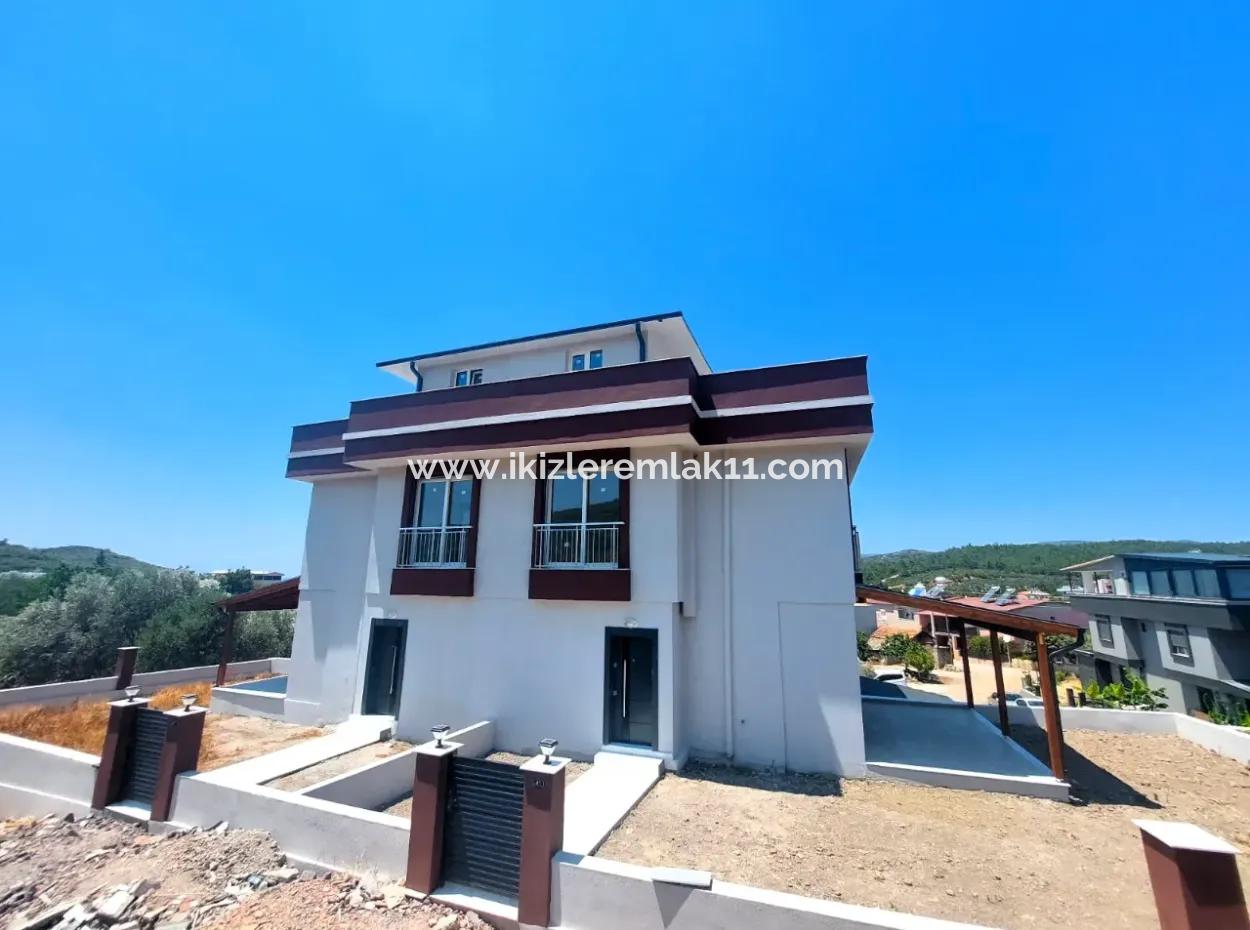 Large Garden 3 1 Brand New Summer House For Sale In Payamlı, Seferihisar Doğanbey