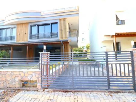 3 In 1 Duplex Villa With Zero Large Garden For Sale In Seferihisar Ürkmez