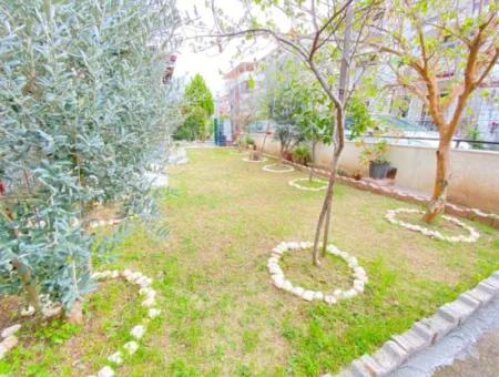 2 1 80M2 Detached Entrance Garden Apartment For Sale In Ürkmez Center