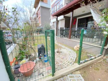 2 1 80M2 Detached Entrance Garden Apartment For Sale In Ürkmez Center