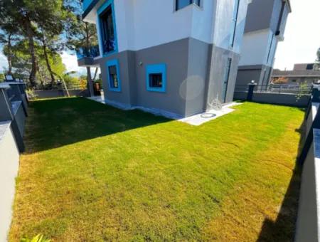 Single Detached Brand New Villa With Large Garden For Sale In Dooğanbey, Seferihisar