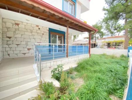 2 1 Villa With New Garden For Sale At An Affordable Price In Payamlı, Doganbey