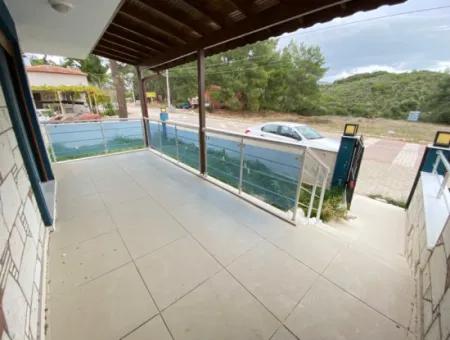 2 1 Villa With New Garden For Sale At An Affordable Price In Payamlı, Doganbey