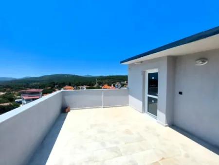 Large Garden 3 1 Brand New Summer House For Sale In Payamlı, Seferihisar Doğanbey