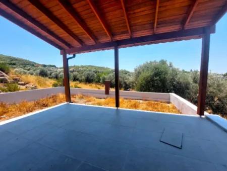 Large Garden 3 1 Brand New Summer House For Sale In Payamlı, Seferihisar Doğanbey